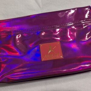 Jeffree Star Holographic Purple Cosmetic Bag